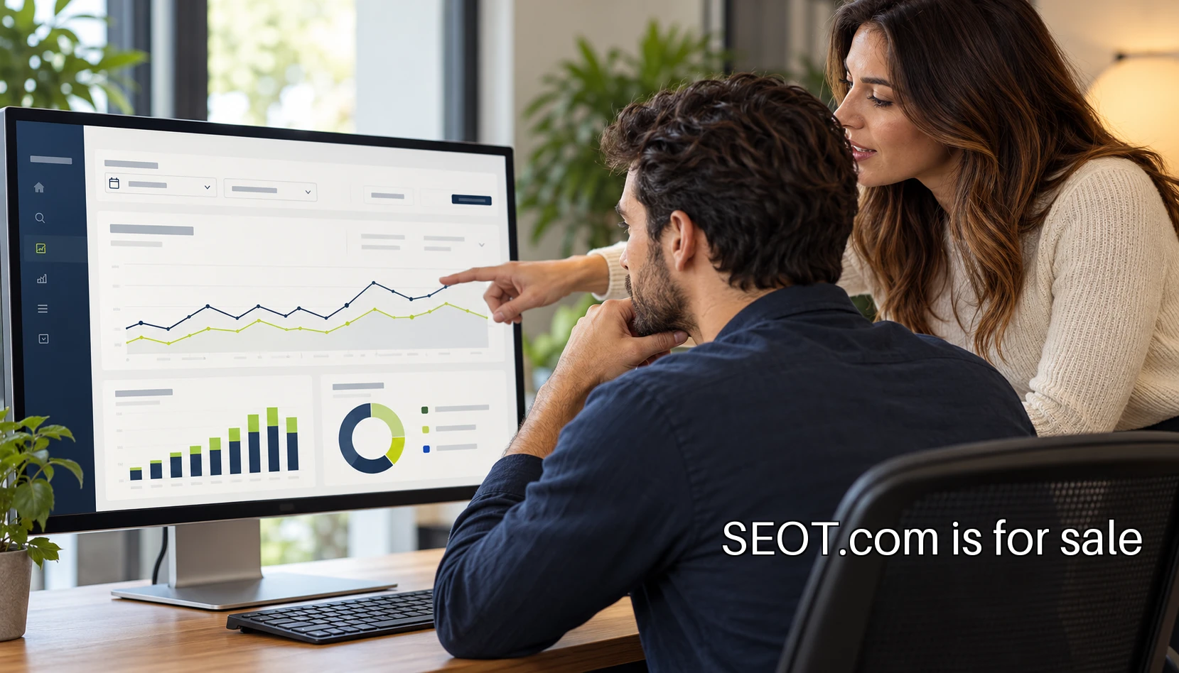 A clearer monthly Search Console review illustrated by a search software team at work